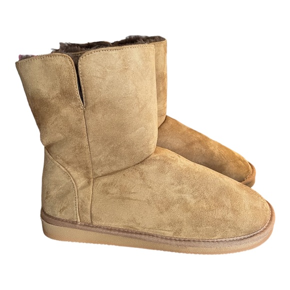 Comfortview women’s classic ankle bootie style zip up suede-like size : 9 - Picture 3 of 13